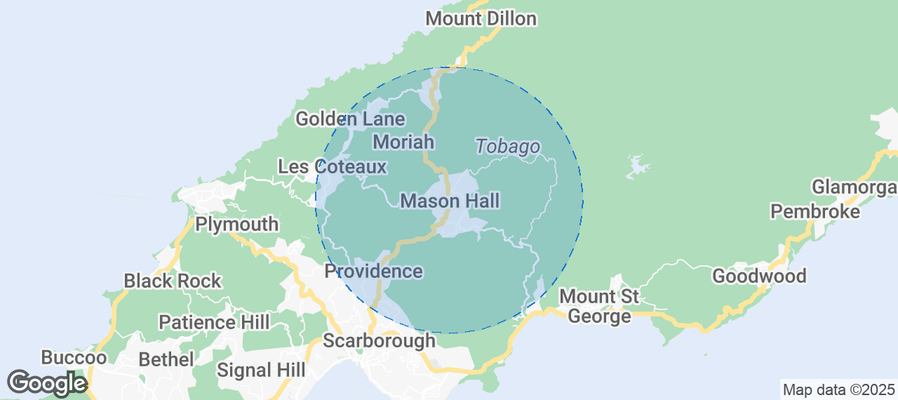 Mason Hall Airbnb map